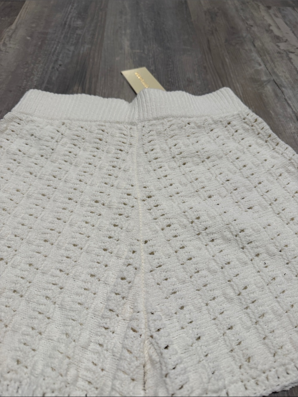 Ramy Brook Ivory Penny Bauble Knit Mini Short - Picture 9 of 13